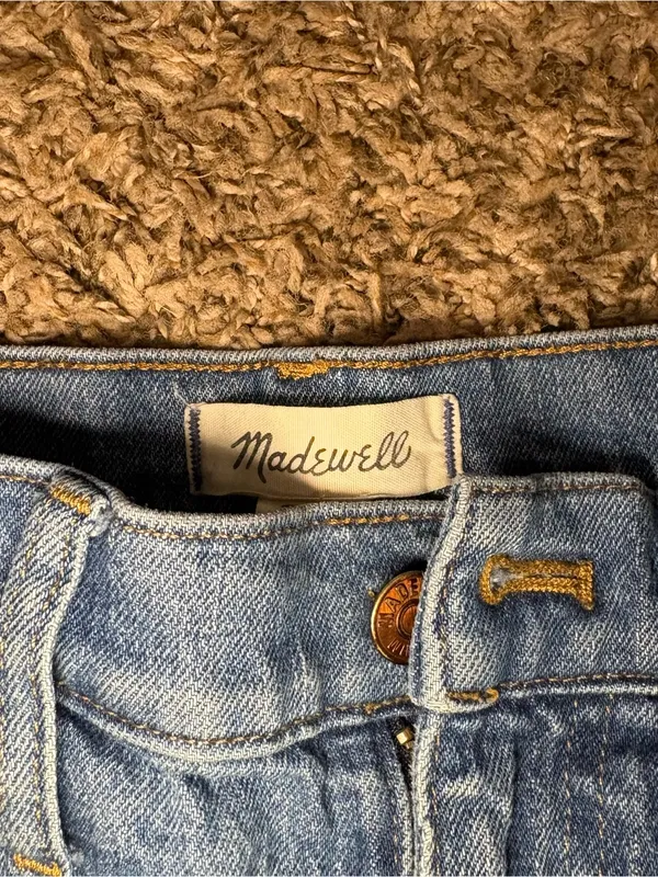 Madewell The High-Rise Slim Boyjean Jeans Size 24 Blue - Image 2