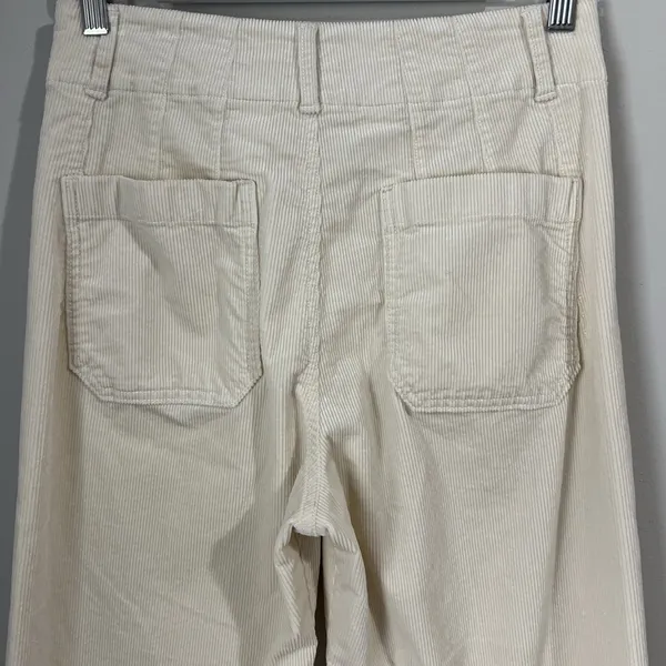 Maeve by Anthropologie Women's 27 The Colette Cropped Wide Leg‎ Corduroy Pants - Image 7