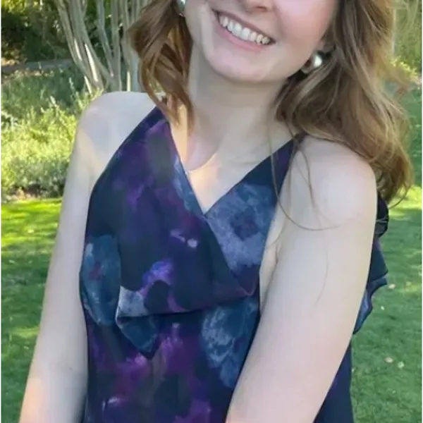 Rotate Purple Chiffon Slip Maxi Dress SIZE 2 Ruffle Formal Party Watercolor $430 - Image 7