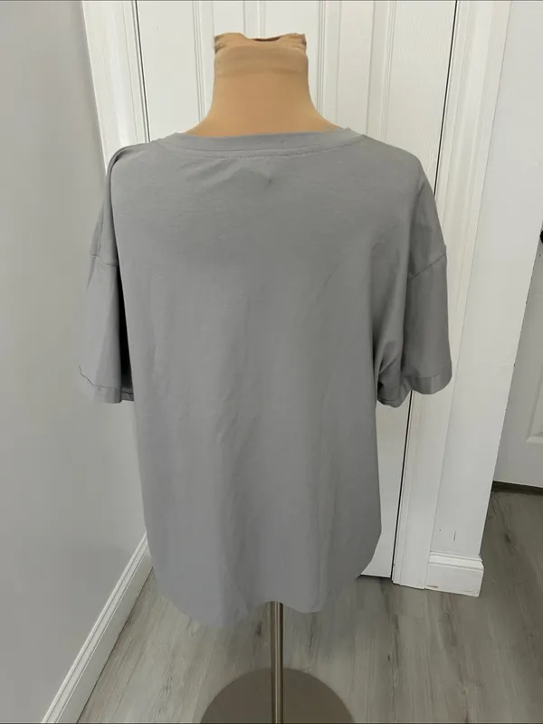 Alembika Urban Boxy Tee Moon Gray Size M - Image 6