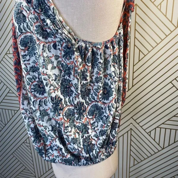 Free People‎ Floral Paisley Knot Halter Top - Image 6