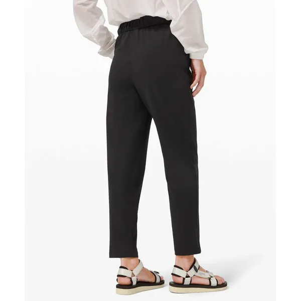 Lululemon Keep Moving Pant 7/8 High-Rise Black Size 6 LW5DCFS - Image 3