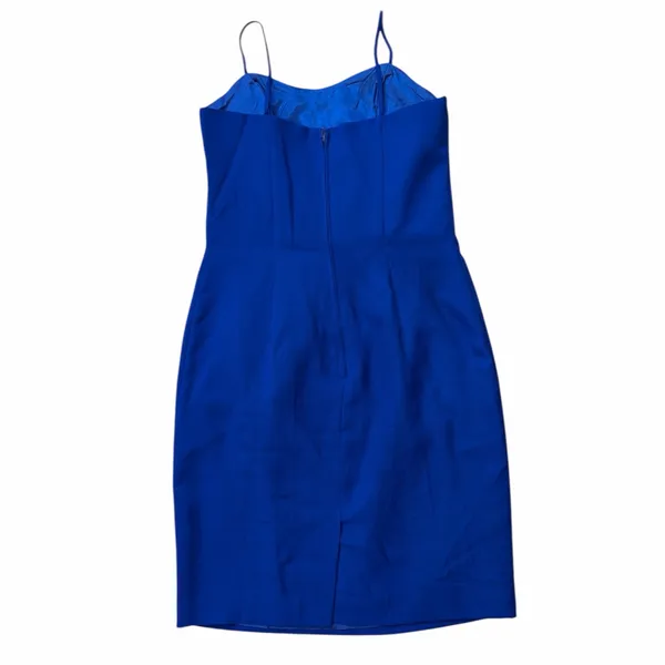 Alex Evenings Vintage Royal Blue Dress with Sequin - Image 2