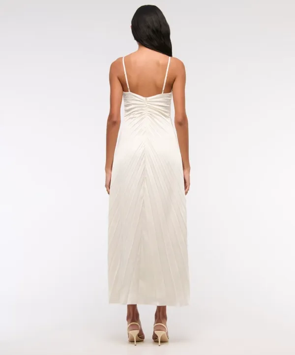 Abercrombie The Giselle Sunburst Pleated Maxi Dress - Image 2