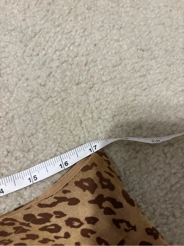 Y2K Valerie Stevens Leopard-Print Silk Skirt - Image 4