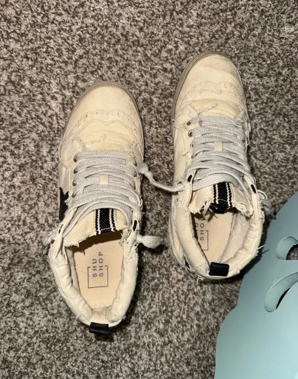 SHUSHOP Paulina Sneakers White Size 7.5 - Image 2