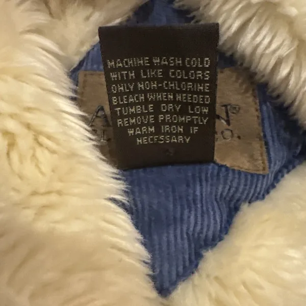 Austin CLOTHING Co corduroy Sherpa Jacket Size S Women’s - Image 11