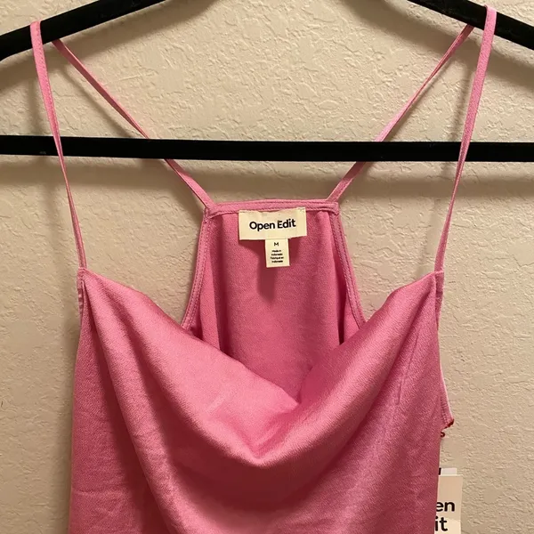 NWT Open Edit Camisole in Pink Crayon - Image 5