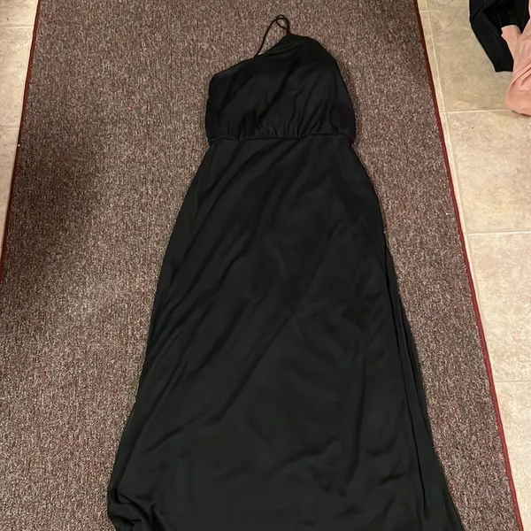 Alfred sung black maxi dress 2‎ - Image 4