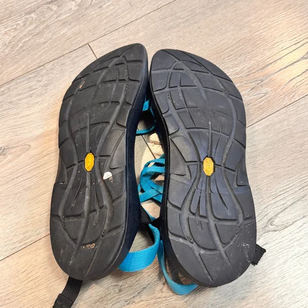 Chaco ZX/2 Classic Sport Sandals‎ Double Strap Toe Womens Size 11 Blue Black - Image 7