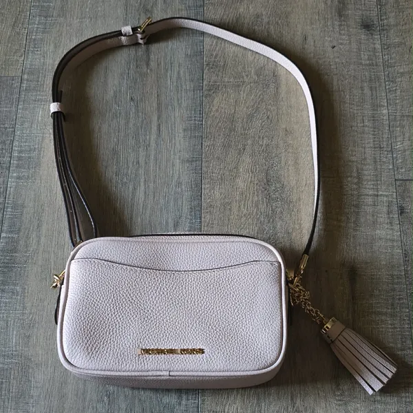 Michael Kors Bag Crossbody Leather Pink Pebbled - Image 2