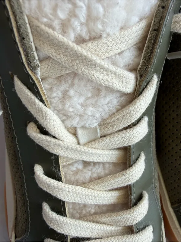 Dolce Vita Zina Plush Women's Sneakers - Moss/Olive - Image 13