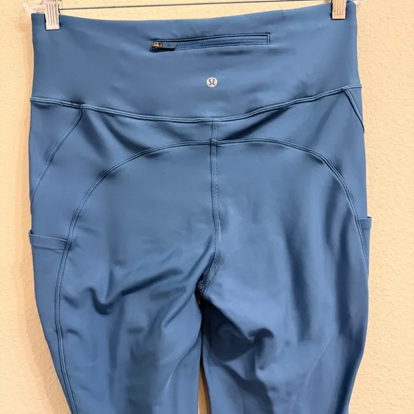 Lululemon Flurry Up Super High-Rise Tight Leggings‎ 25" Petrol Blue- Size 12 - Image 6