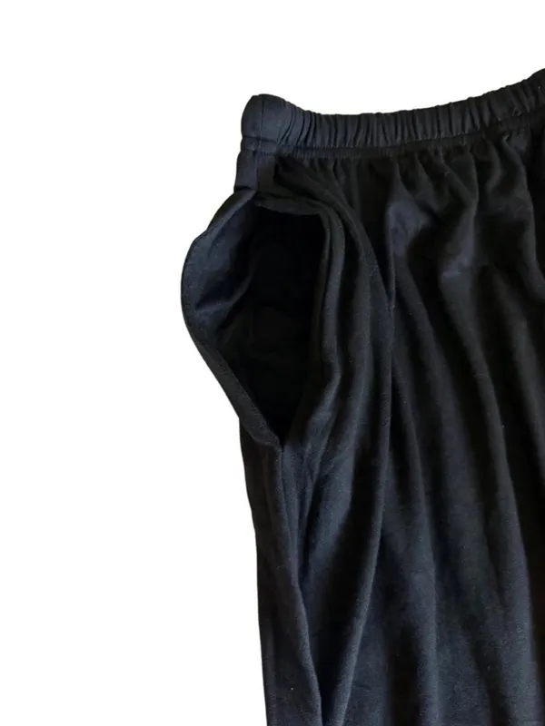 NWT Ekouaer Black Pajama Set Size Small Long Sleeve Lounge Set - Image 3