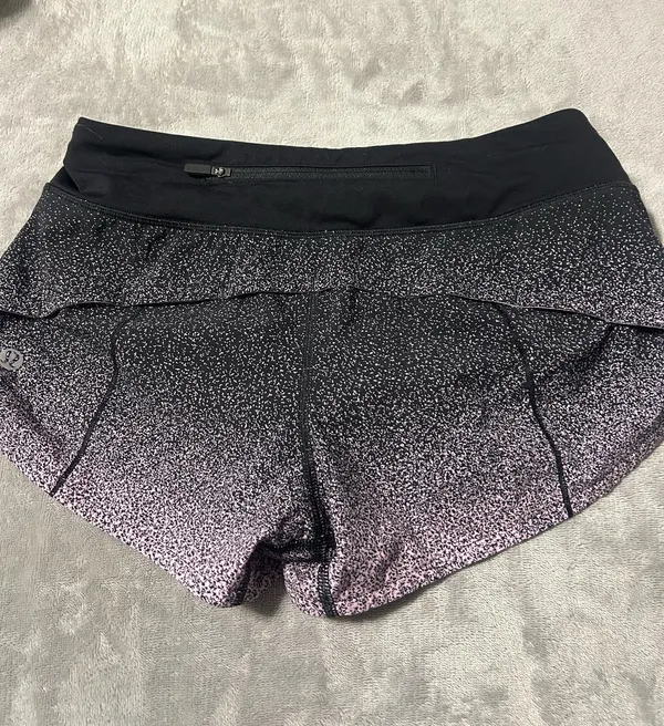 Pink and black Lululemon shorts   - Image 2