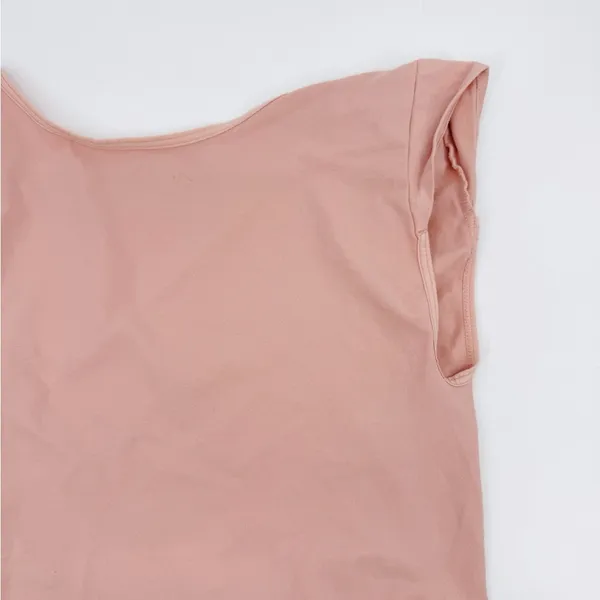 Free People‎ Intimately Low Back Cap Sleeve Top L/XL Pink - Image 4