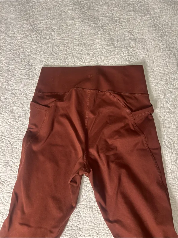 all in motion High-Rise Rust Leggings - Image 3