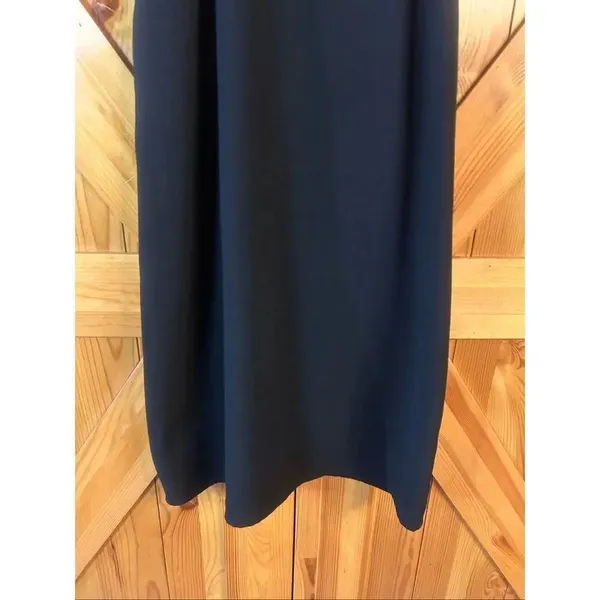 Monteau Women’s Sleeveless Black Dress Lattice Cutout Neckline Size XS (5717) - Image 3