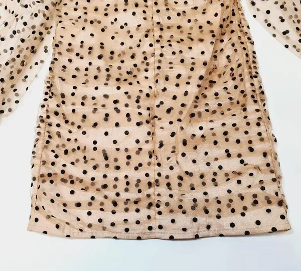 MAJORELLE Secrets Dress in Dark Nude - Image 4