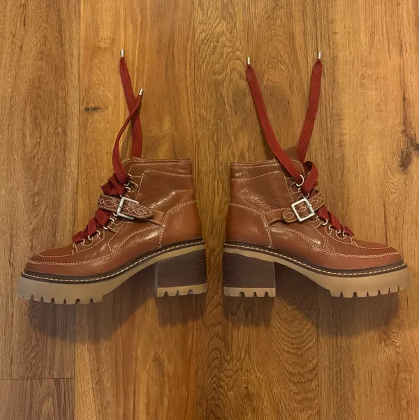 Free People Jasper Leather Hiker Boots - Image 6