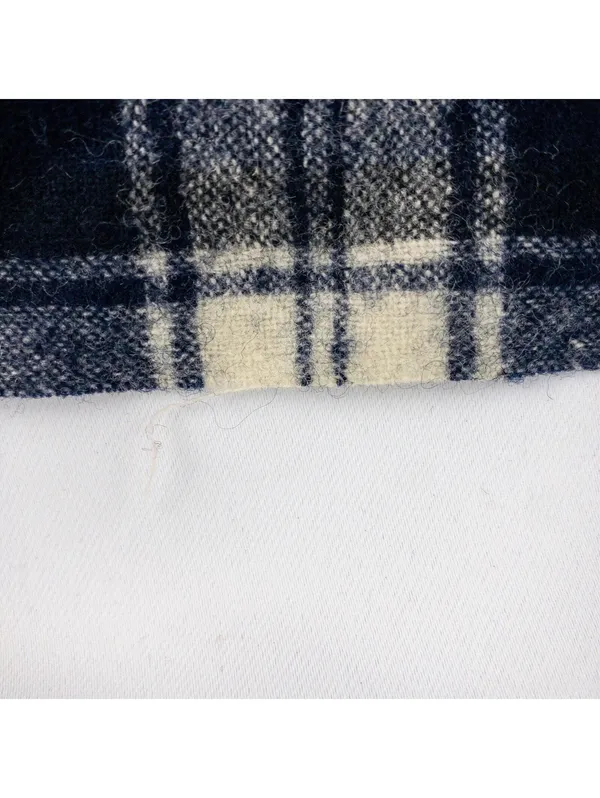 Pendleton Vintage Green Plaid Wool Scarf Unisex Men Women US - Image 9