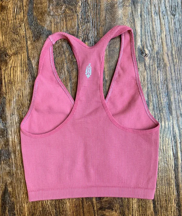 Free People Movement Free Throw Crop Woodrose XS-S - Image 3