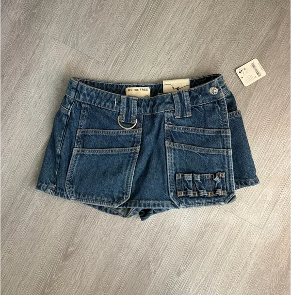 Free people Adele denim skort - Image 2