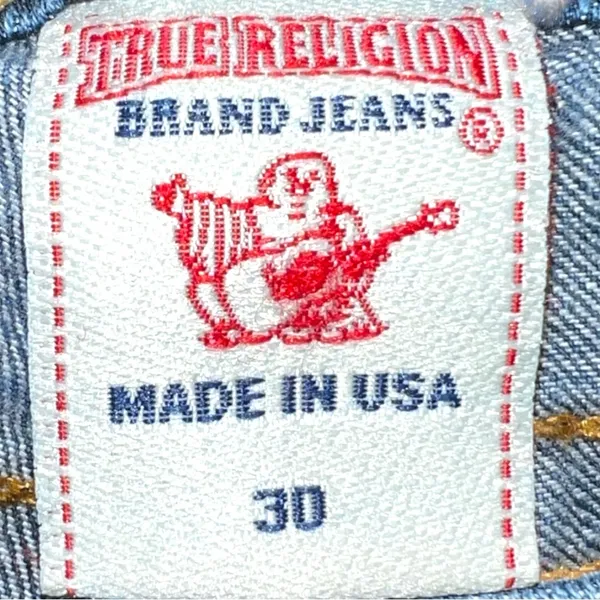 True religion Women's Blue Jean capris. New - Image 10