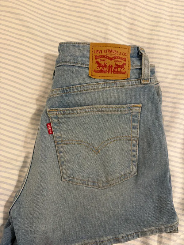 Levi’s Denim A-Line Shorts - Image 2