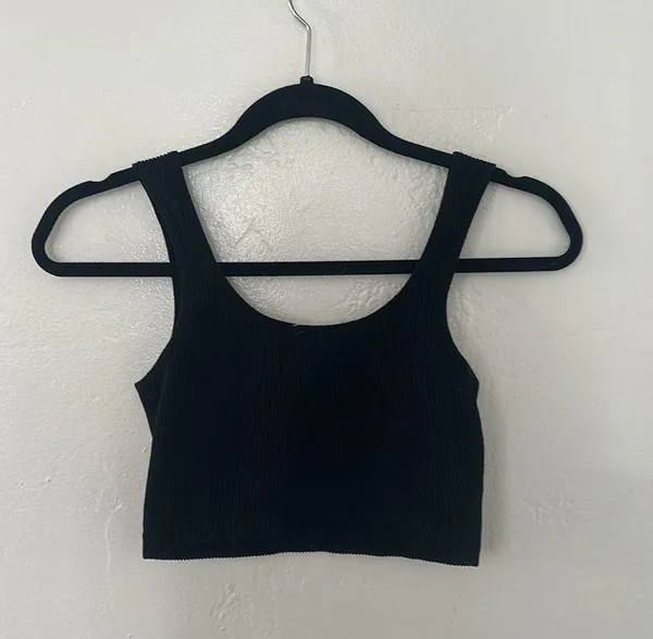 Cotton On Black basics crop top - Image 2