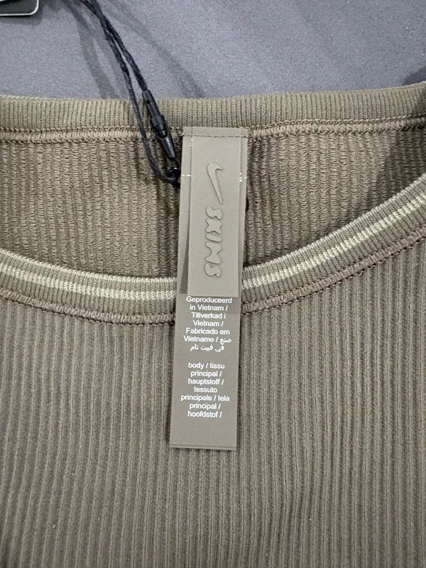 NIKE x SKIMS ribbed racer front tank - Image 5