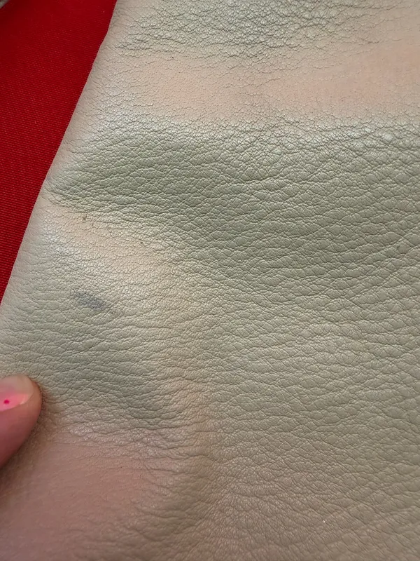 Coach Penelope Pebbled Leather Nude White Crossbody Purse - Image 7