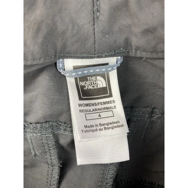 The North Face Women’s AV3S Charcoal Paramount Convertible Zip-Off Pants Size 4 - Image 5