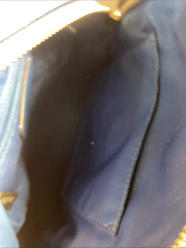 Coach Mini Pebbled Leather Backpack in Royal Blue - Image 8