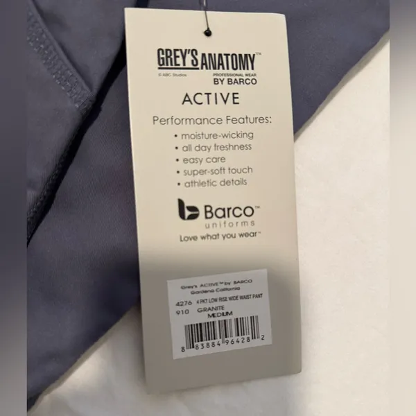 Grey's Anatomy Gray Scrub Pants - Image 3