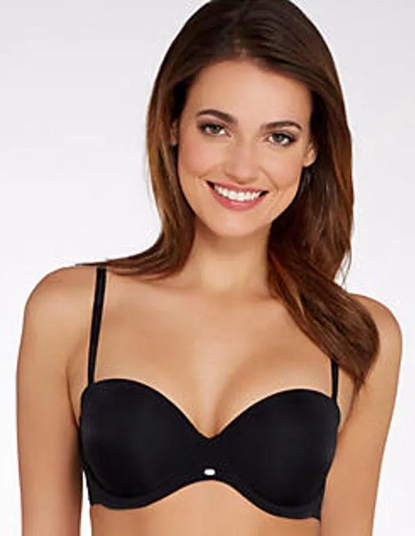 Calvin Klein Naked Glamour Strapless Underwire Push-Up Bra - Image 3