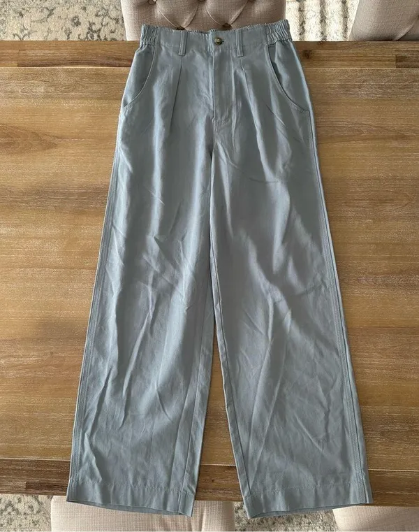 Madewell Blue Trouser Pants - Image 3