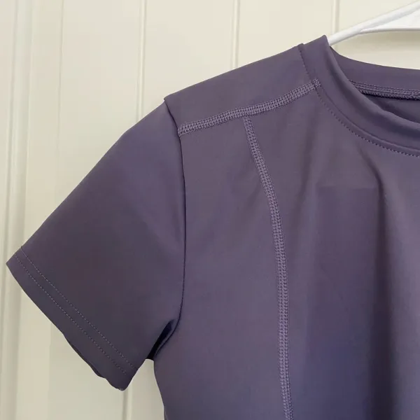 Women’s purple‎ active shirt — medium Purple - Image 3