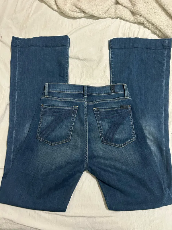 7 For All Mankind Jeans Dojo Dark Wash - Image 2