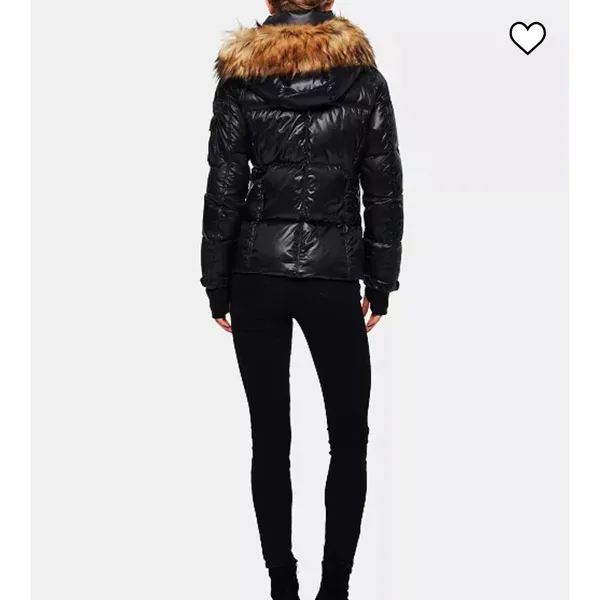 Hooded Down Puffer Coat/jacket. - Image 3