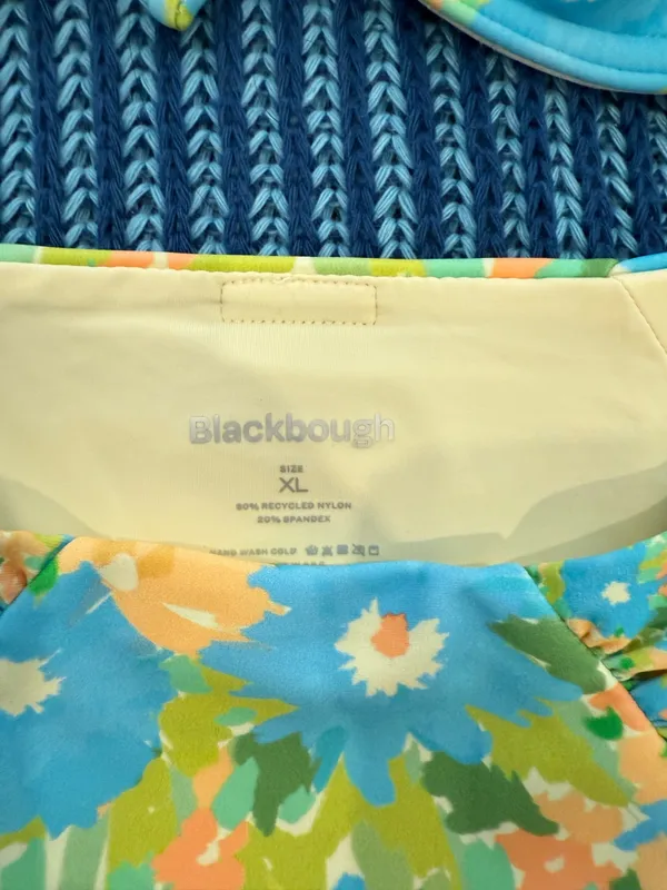 Blackbough Swim Orange and Blue Bikini - Image 2