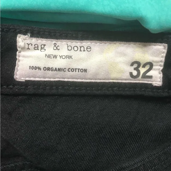 Rag & Bone Size 32 Maya High Rise ankle slim jean in black - Image 6