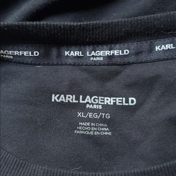 Karl Lagerfeld Eiffel Tower Sweatshirt - Size XL - Image 6