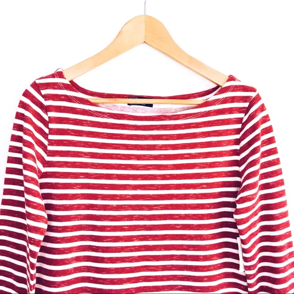Gap Stripped Boat Neck Dress - Image 4