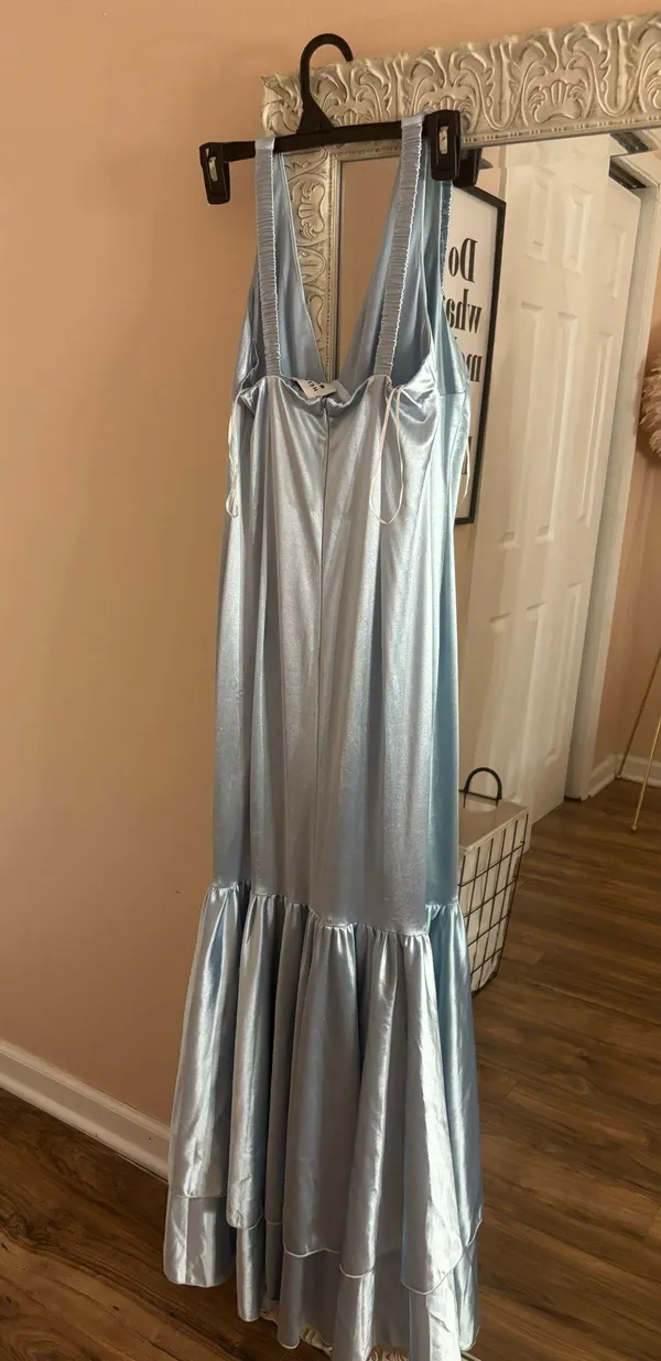 Hello Molly Blue Maxi Dress - Image 3