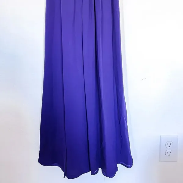 Sachin and Babi Women's Purple Long Evening Dress‎ Small - Image 5