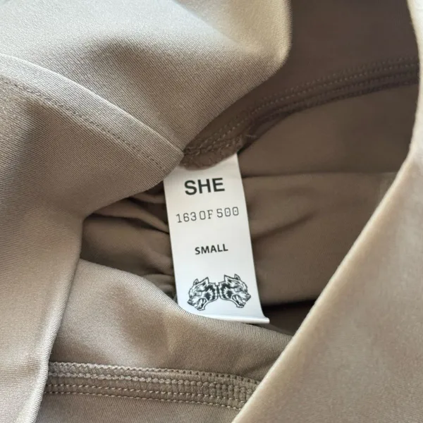 Darc Sport She Chopper Energy Georgia Shorts Taupe Size Small - Image 8