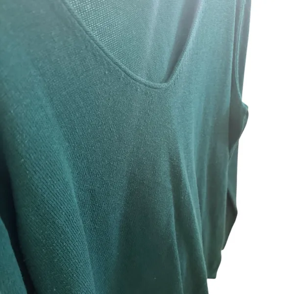 Old Navy Green V-Neck Sweater XXL - Image 3