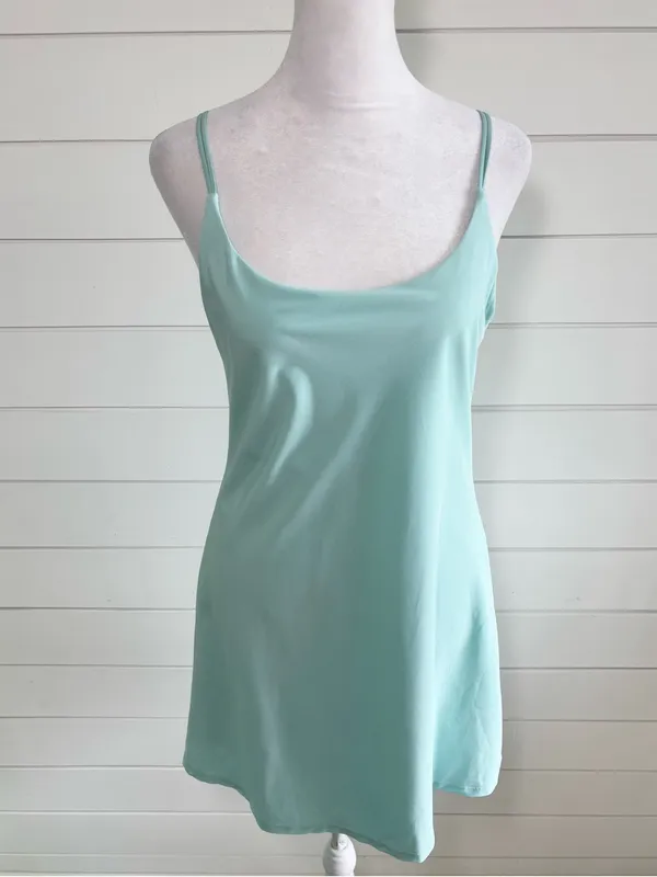 Abercrombie & Fitch Traveler Athletic Tennis Golf Mint Slip Mini Dress - Image 2
