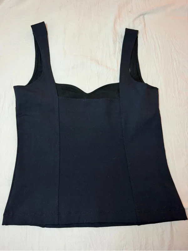 Free People Somewhere Sometime Cami in Black Size Medium - Image 4